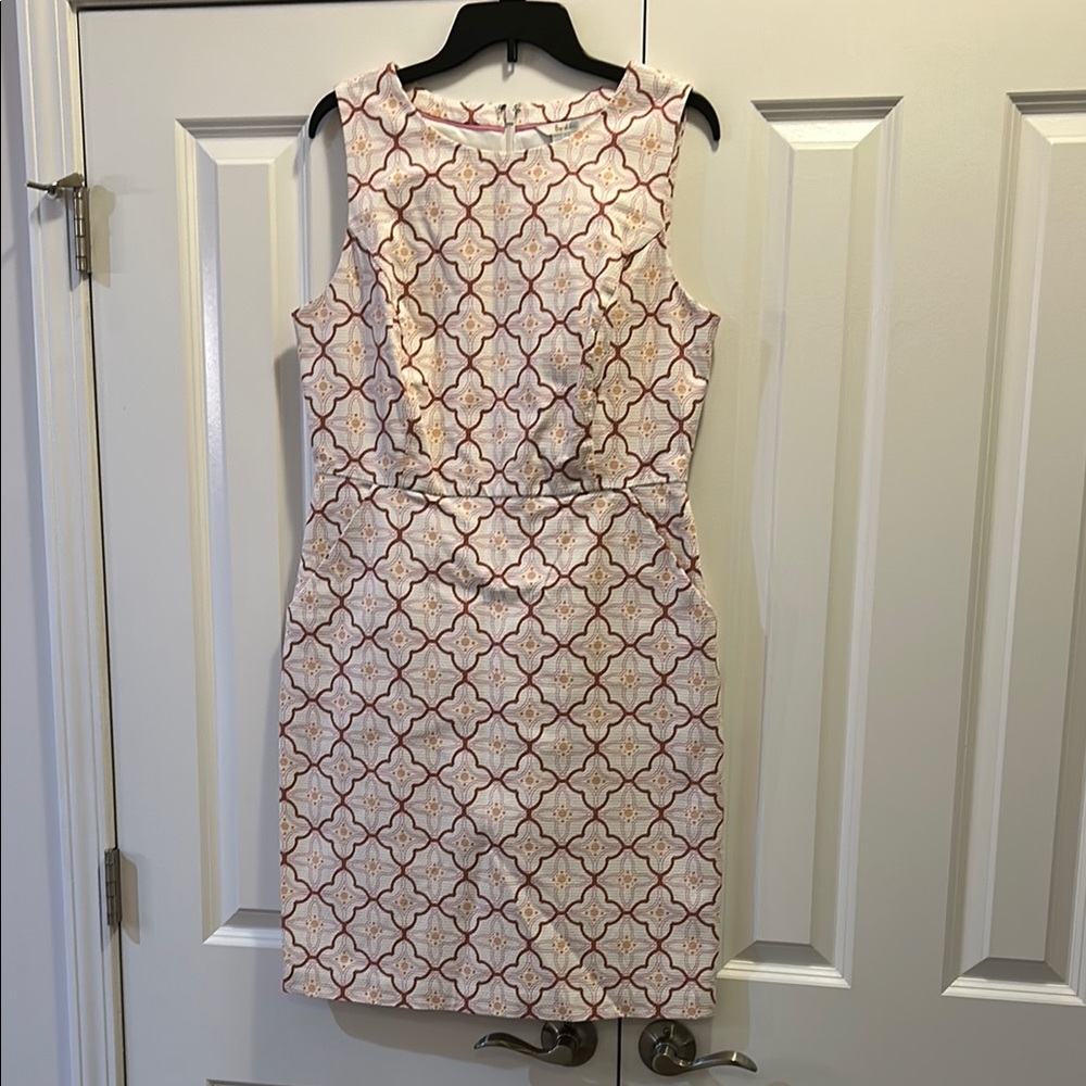 Boden lined sheath dress - 10L